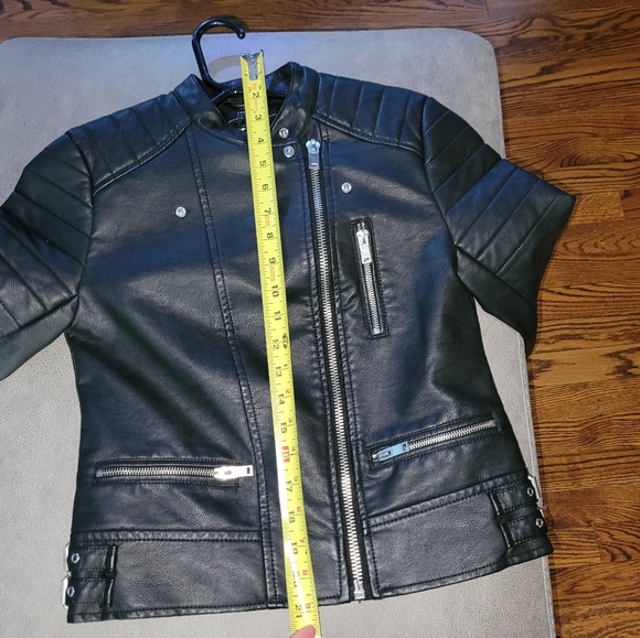 Zara mock leather jacket - Picture 5 of 5